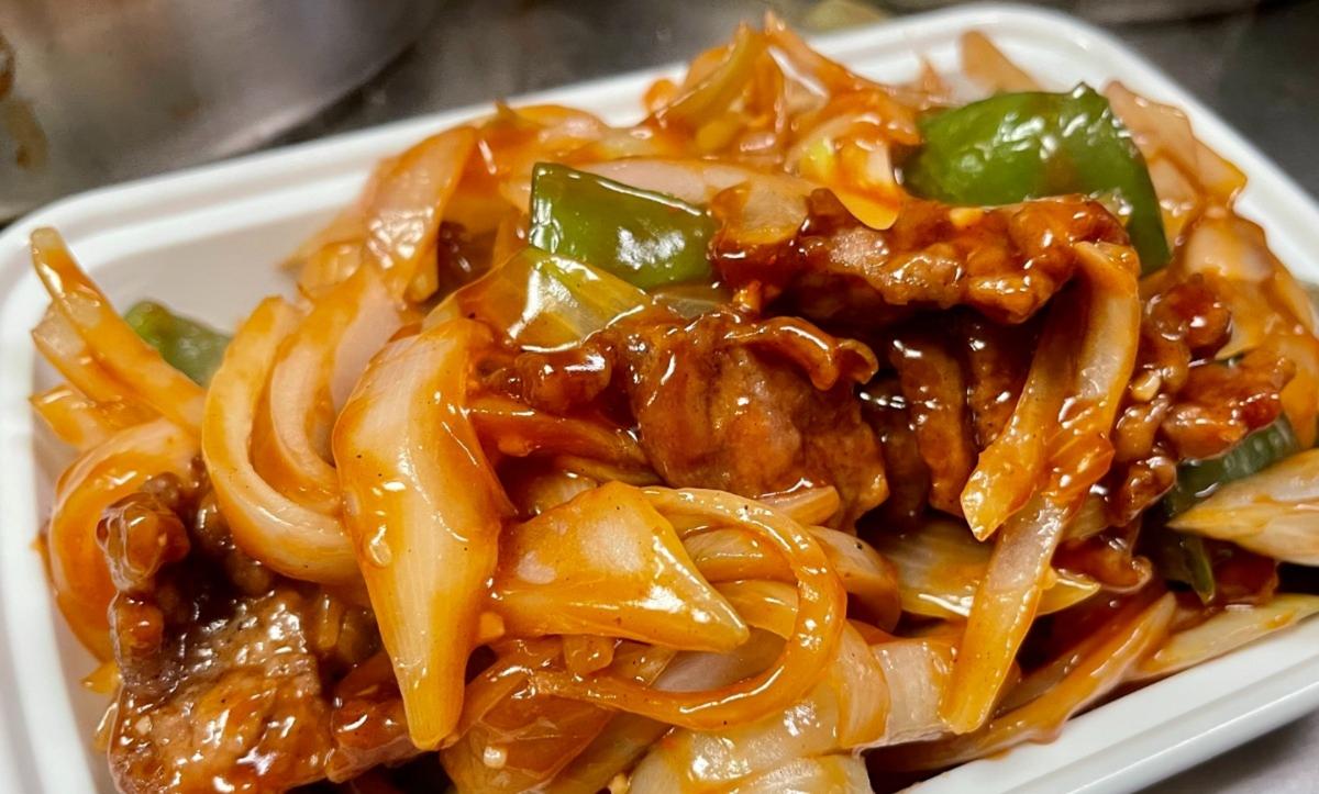 S5. Pepper Steak Special Combination Platter