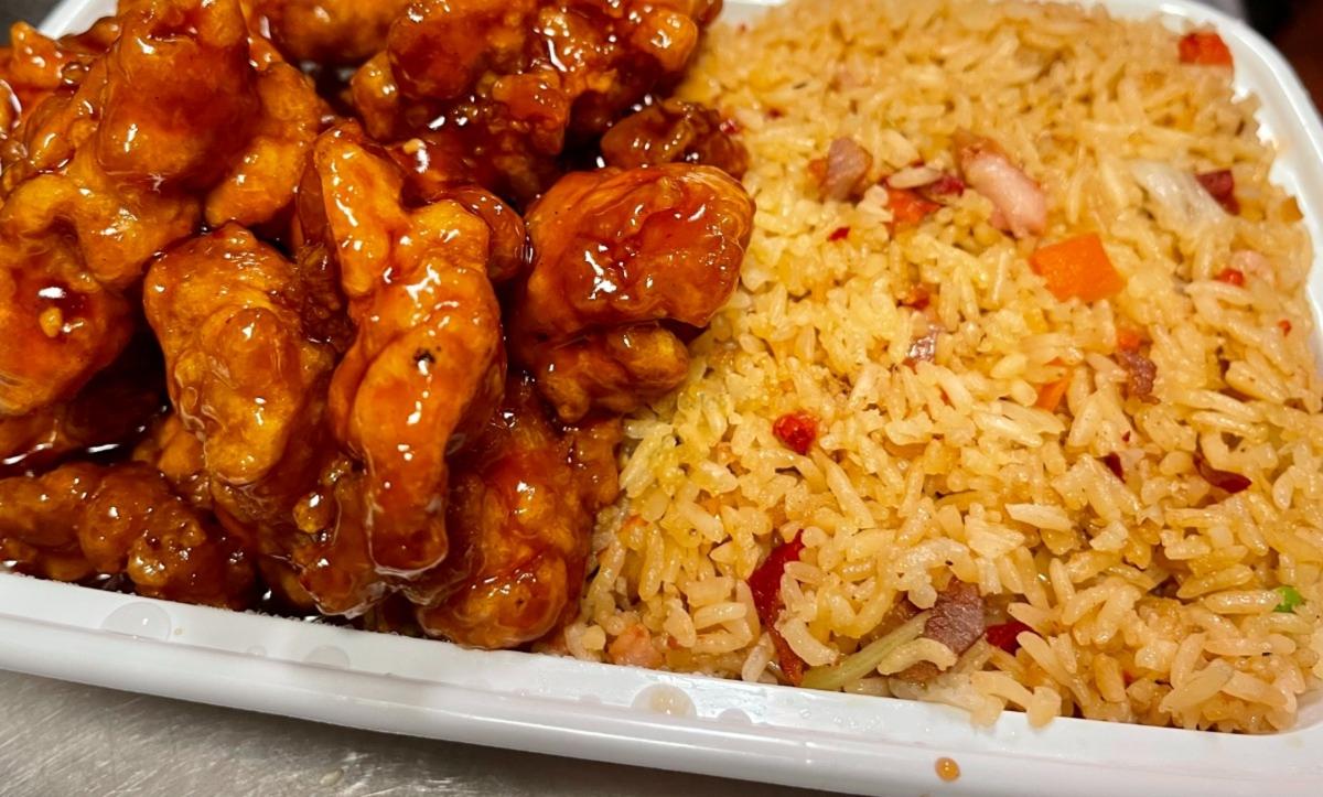 L29. Chicken with Orange Flavor Lunch Special