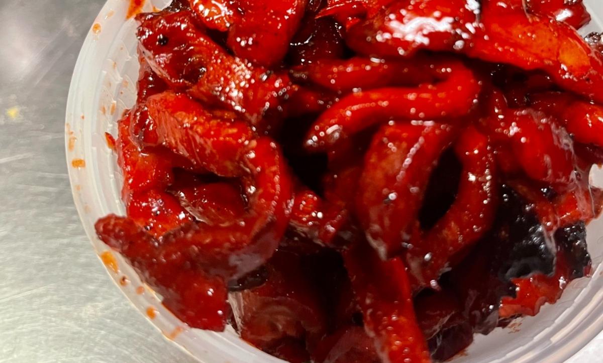 L35. Boneless BBQ Ribs Lunch Special