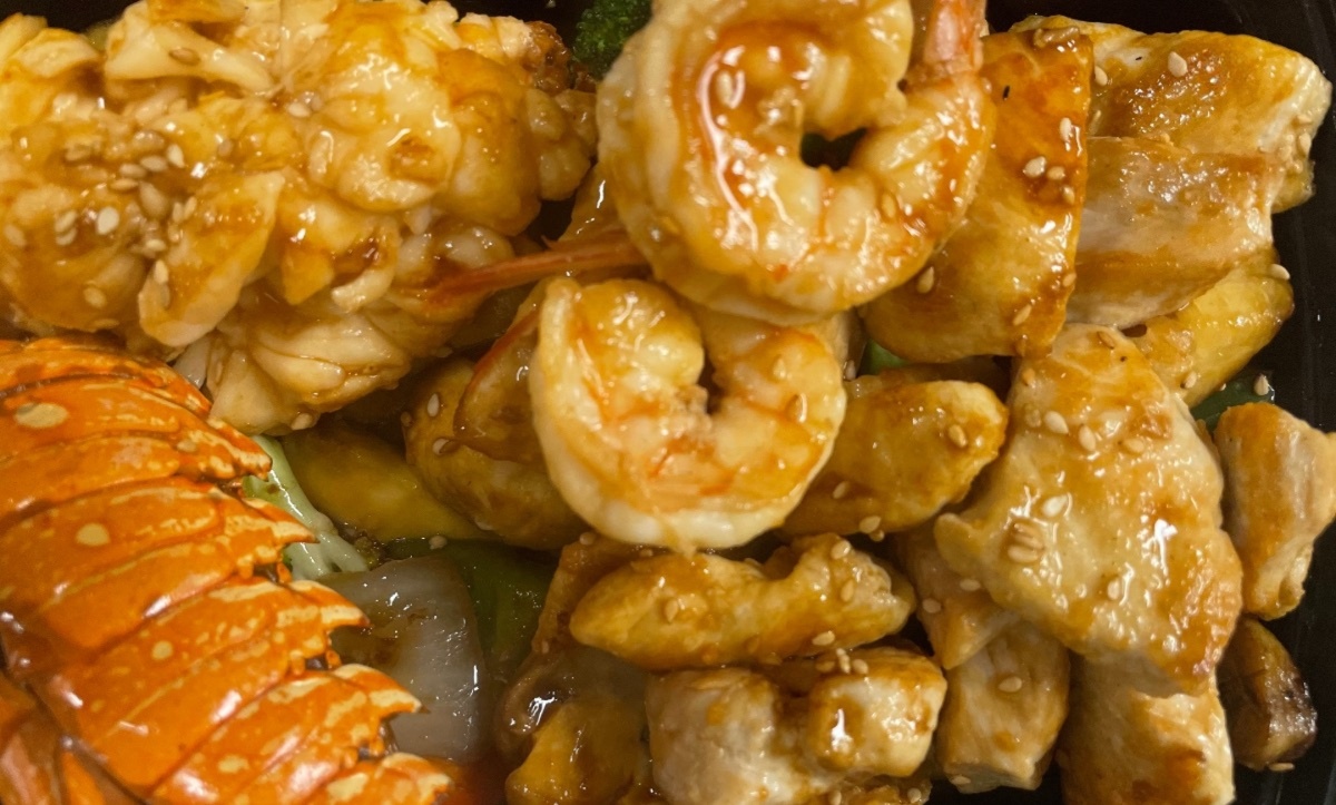 Chicken & Lobster Tail Hibachi
