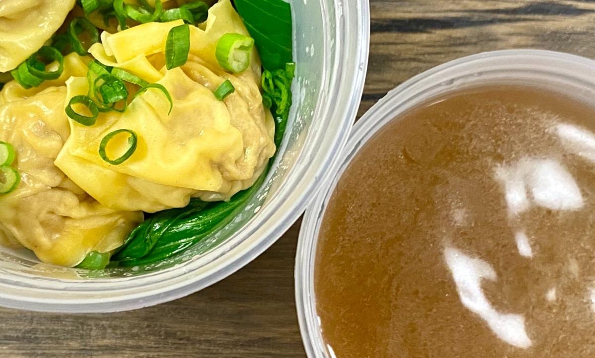 Lunch Wonton Noodle Soup
