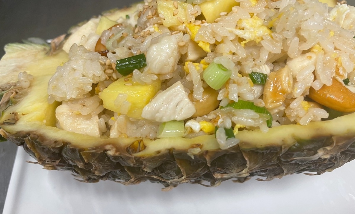 Pineapple Chicken Fried Rice